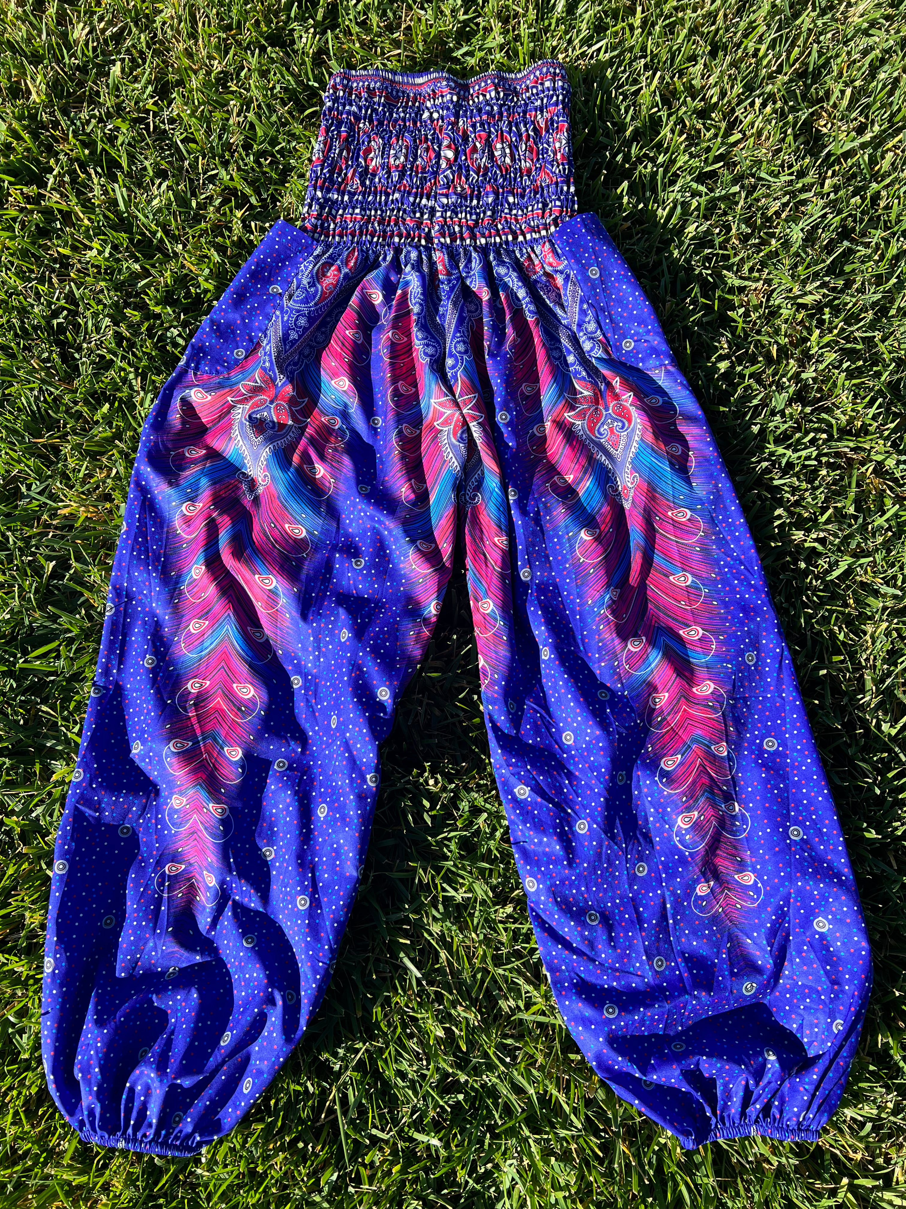 Harem Pants - Peacock