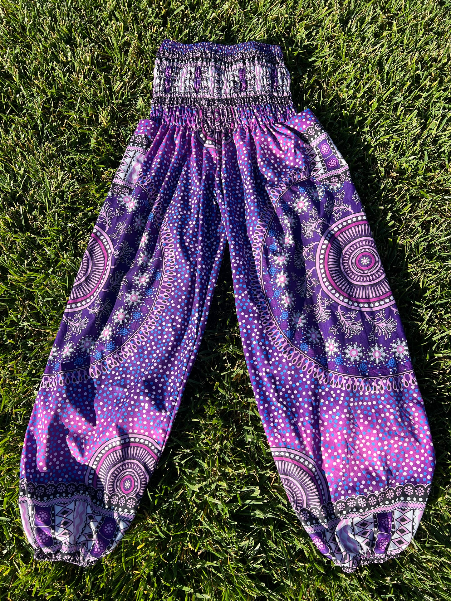 Harem Pants - Lucid Purple