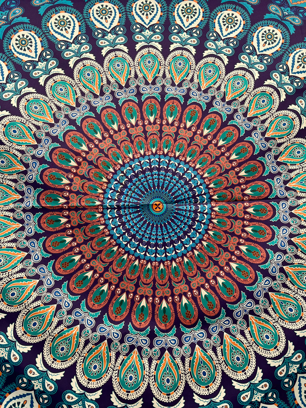 Mandala Tapestry - Blue