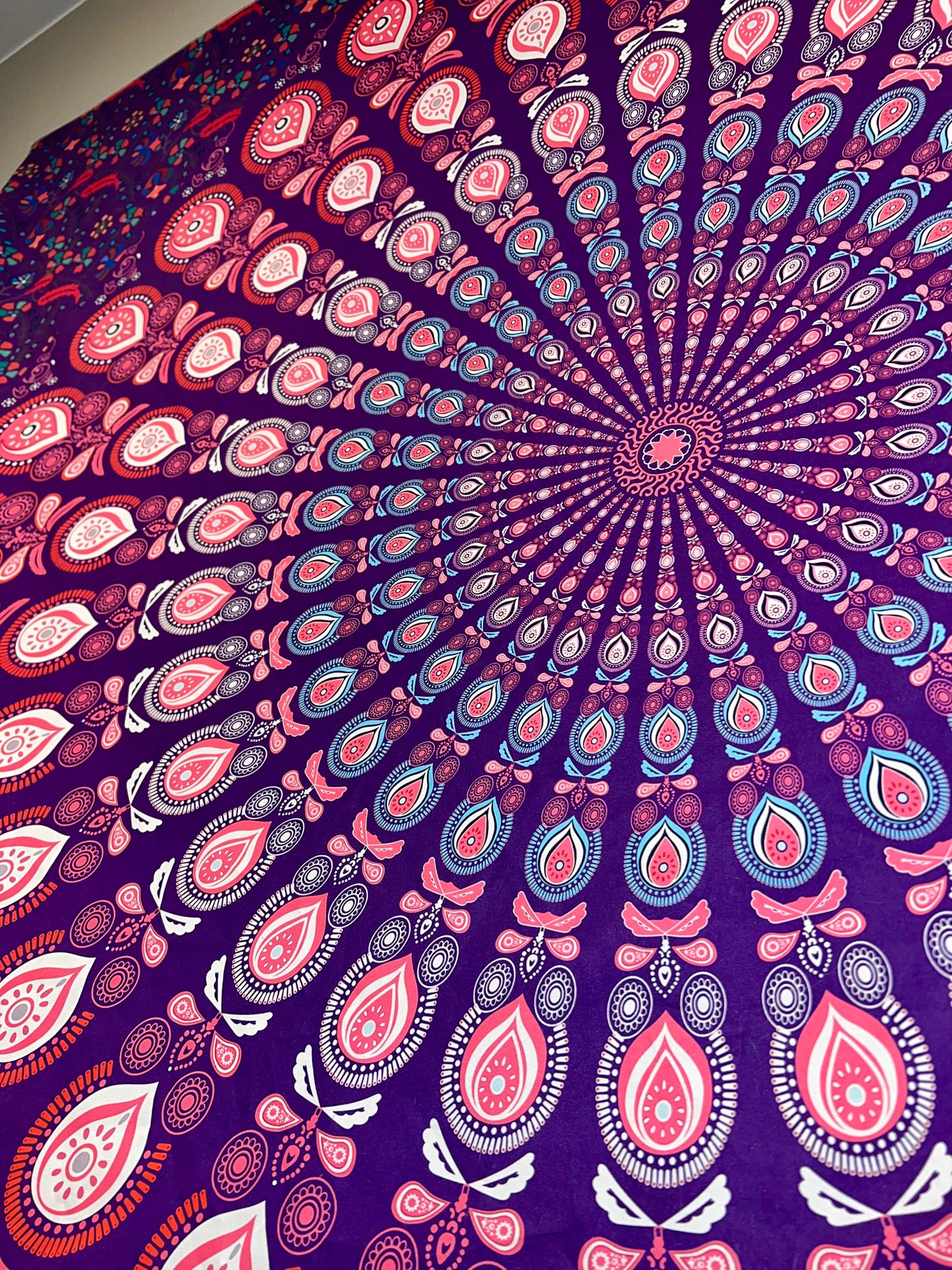 Mandala Tapestry - Pink