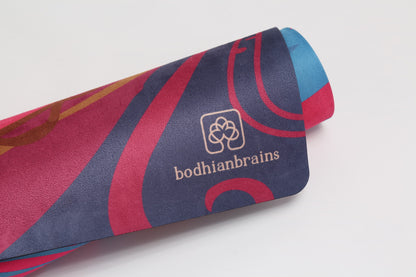 Pink Lotus Yoga Mat