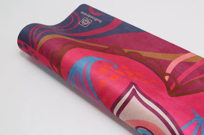 Pink Lotus Yoga Mat