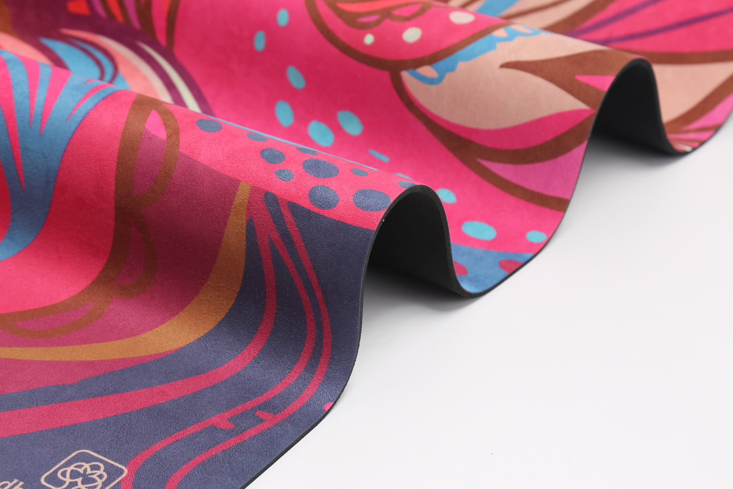 Pink Lotus Yoga Mat